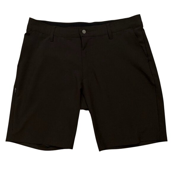 BYLT Kinetic Short Mens Size XL Performance Stretch Zip Pocket Black - Picture 1 of 6